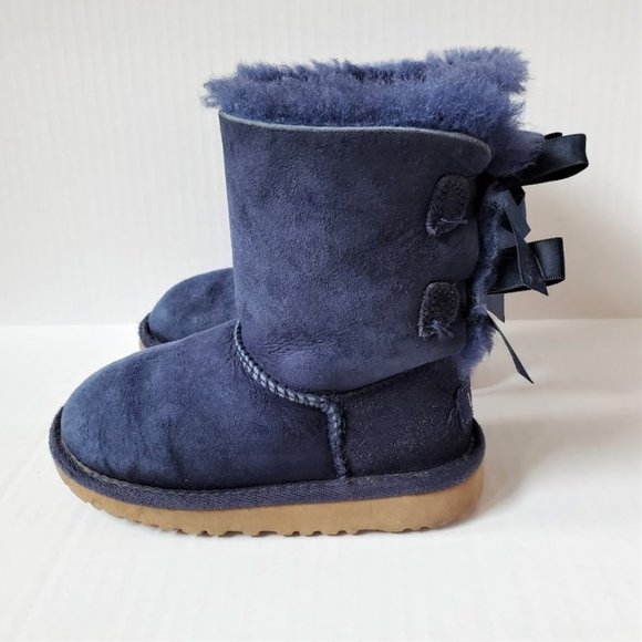 UGG Other - Ugg Bailey Bow Classic Boots Girls 10